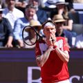 Alexander Bublik în timpul etapei UTS de la Nimes Foto: Imago Images