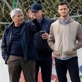 Mircea Lucescu (stânga) și Andrei Nicolescu (dreapta) / Foto: Instagram Andrei Nicolescu