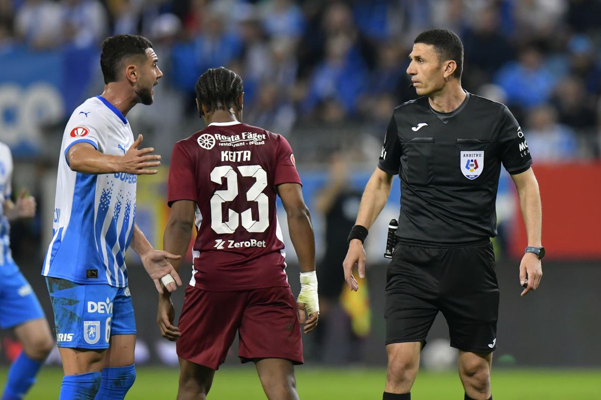 Universitatea Craiova - CFR Cluj, imagini de joc