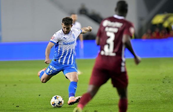 Moment rar: ce execuție magistrală a reușit Anzor în Universitatea Craiova - CFR Cluj