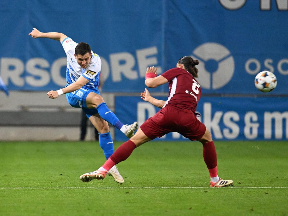 Universitatea Craiova - CFR Cluj, imagini de joc