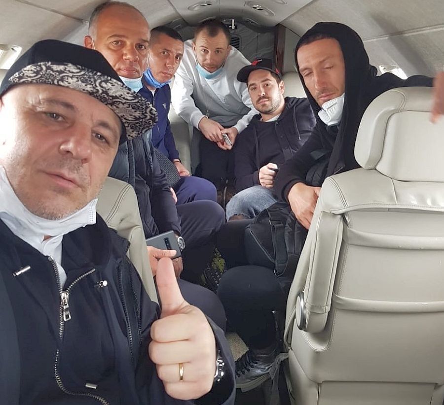 Șumudică și staff-ul lui, în drum spre Turcia