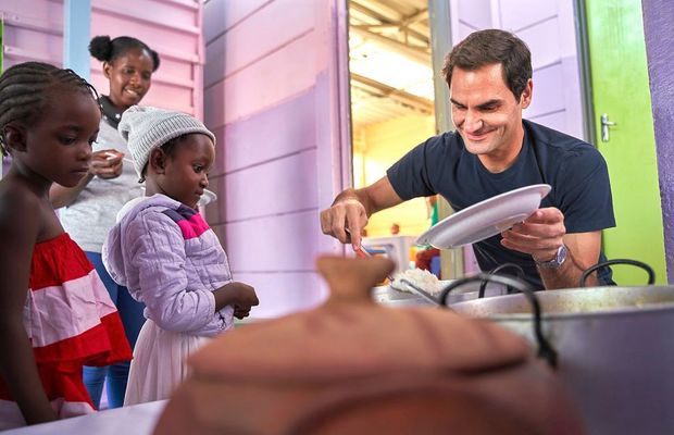 Roger Federer donează 1 milion de dolari! Beneficiari – copiii din Africa