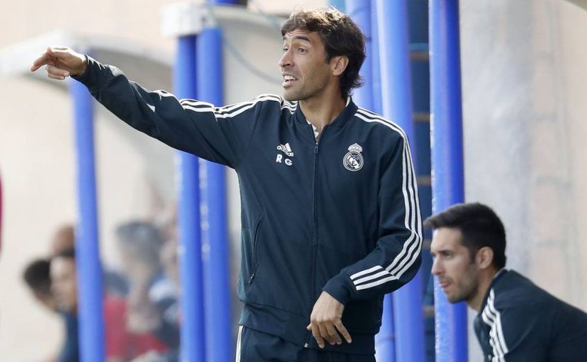 Raul, antrenorul celor de la Real Madrid Castilla