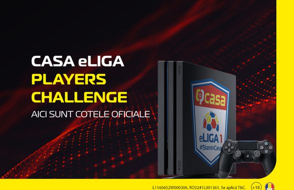 Începe marea butoneală! Vedetele din campionat joacă în Casa eLiga 1 Players Challenge