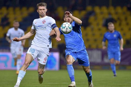 Florin Tănase, 26 de ani, se află la cel mai bun sezon din carieră, a marcat deja 22 de goluri, cu 30% peste ce înscrisese la un loc în precedentele două ediții de Liga 1 // FOTO: Cristi Preda