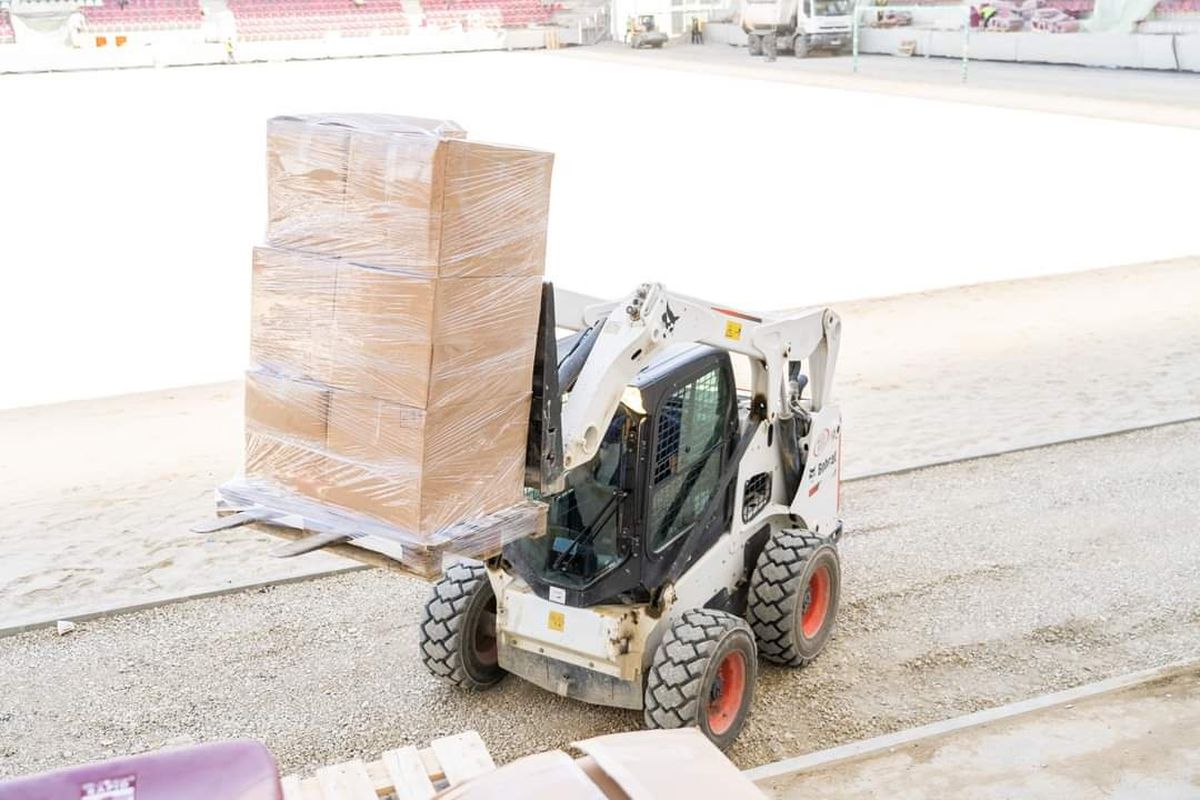 Stadionul Rapid-Giulești, 6 mai 2021 / FOTO: Ministerul Dezvoltării, Lucrărilor Publice şi Administraţiei