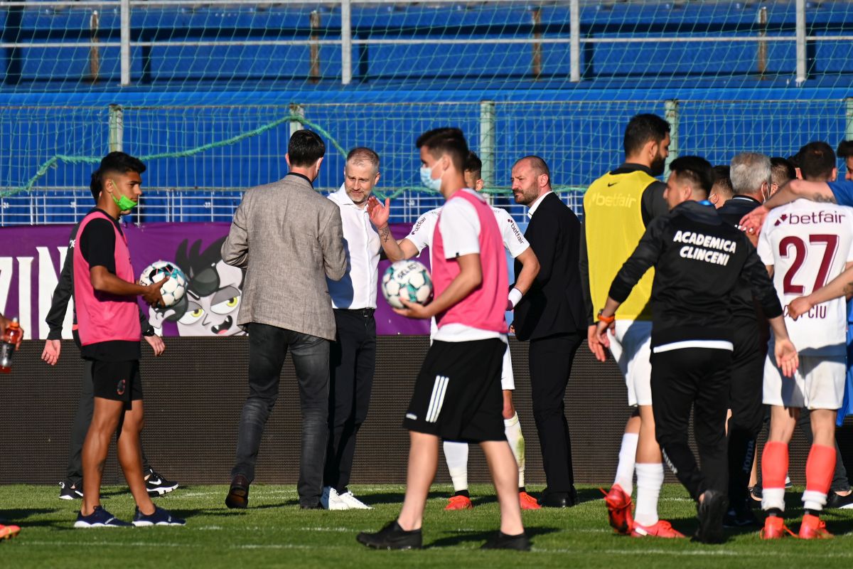 Clinceni - CFR Cluj, retur play-off / FOTO: Raed Krishan