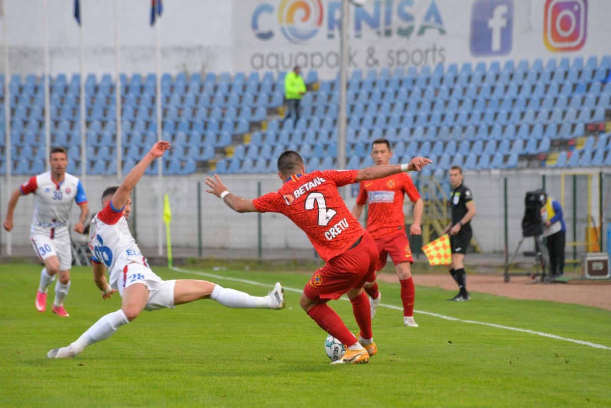 FC Botoșani - FCSB, retur play-off / FOTO: Ionuț Tabultoc