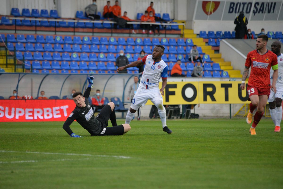 Repetentul din FC Botoșani - FCSB: nota 3 în Gazetă! + Cine a fost cel mai bun de pe teren