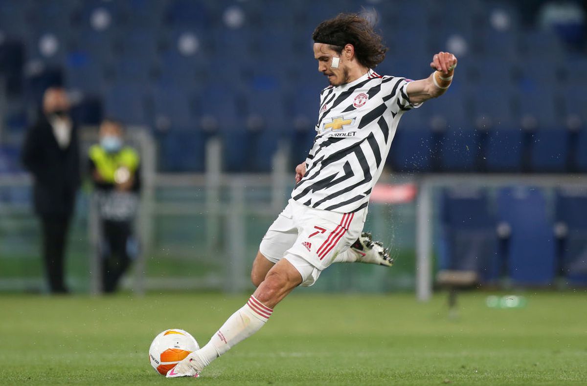 AS Roma - Manchester United 3-2 » Dublă formidabilă, cu 13 goluri! Încă o prestație de vis pentru Cavani