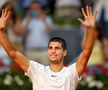 Imagini din meciul Carlos Alcaraz - Rafael Nadal / Sursă foto: Guliver/Getty Images
