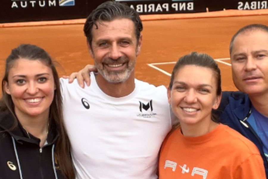 Simona Halep și echipa sa au ajuns la Roma / Sursă foto: twitter.com/pmouratoglou Simona Halep și Sorana Cîrstea, tragere la sorți cu ghinion la Roma: meciuri complicate în primul tur + duel-șoc în primul tur: Emma Răducanu vs. Bianca Andreescu!