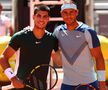 Imagini din meciul Carlos Alcaraz - Rafael Nadal / Sursă foto: Guliver/Getty Images
