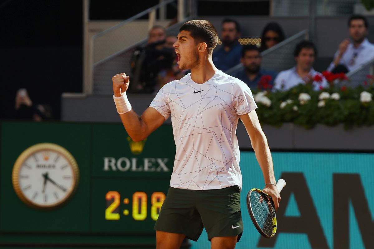 Carlos Alcaraz - Rafael Nadal, „sferturi” ATP Madrid - 6 mai 2022