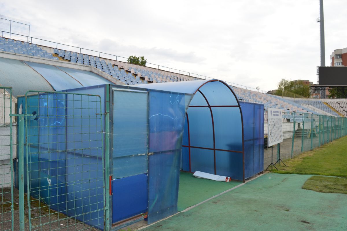 Finală de 7* pe stadion de 3* » GSP a vizitat arena care ar putea găzdui duelul de titlu din Liga 1: „Deja ne sună oamenii că vor câte 1.000 de bilete”