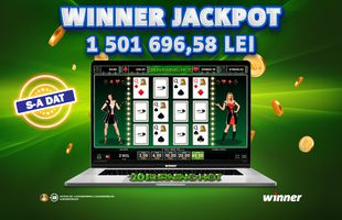 Să vezi și să crezi! Un norocos a câștigat un Jackpot ISTORIC la Winner de 1,500,000 de Leeeeeeei!!!