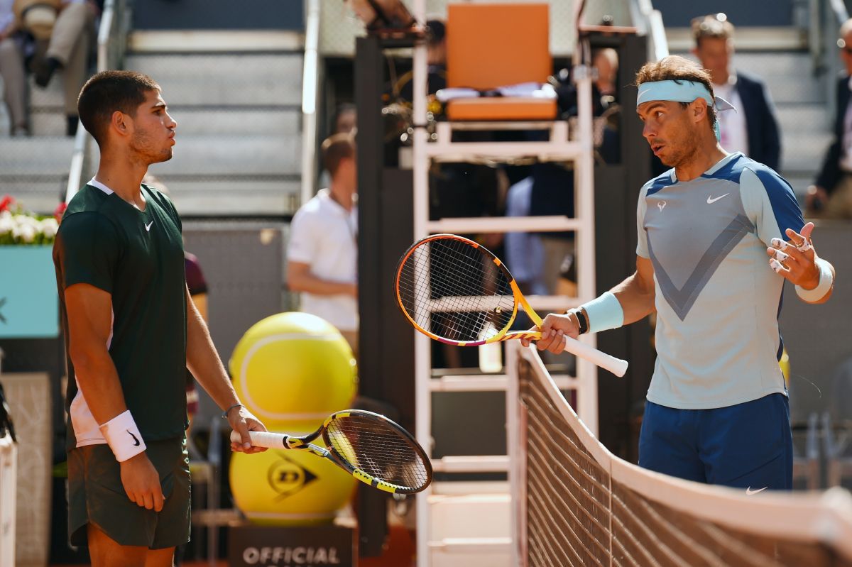 Carlos Alcaraz - Rafael Nadal, „sferturi” ATP Madrid - 6 mai 2022