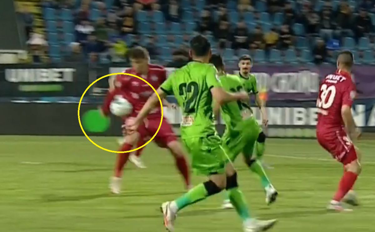 Dinamo a cerut penalty la Botoșani » Ce arată reluările TV: „E indiscutabil!”