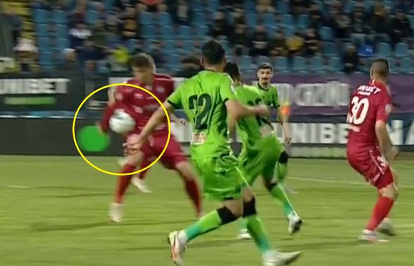 Dinamo a cerut penalty la Botoșani » Ce arată reluările TV: „E indiscutabil!”