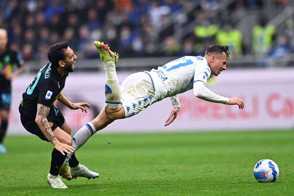 Inter, condusă cu 0-2 de Empoli pe „Giuseppe Meazza” în minutul 40! Cât s-a terminat