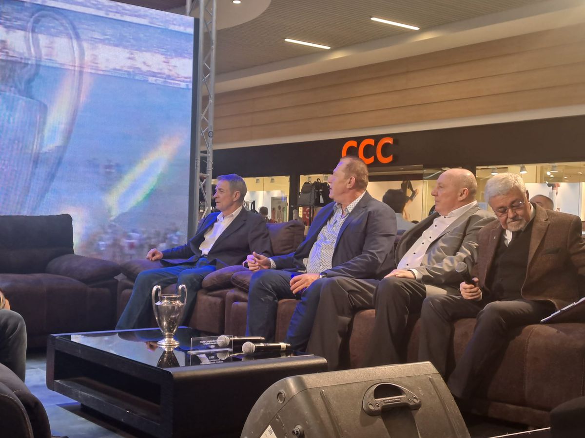 Eveniment Steaua '86. Au participat Duckadam, Tudorel Stoica, Bumbescu, Belodedici și Ștefan Iovan