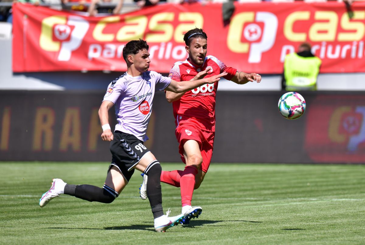 FC Dinamo - FC Unirea Dej 0-0, în play-off-ul ligii secunde (6 mai 2023)