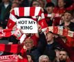 Fanii lui Liverpool, protest împotriva Regelui Charles/ foto: Imago Images