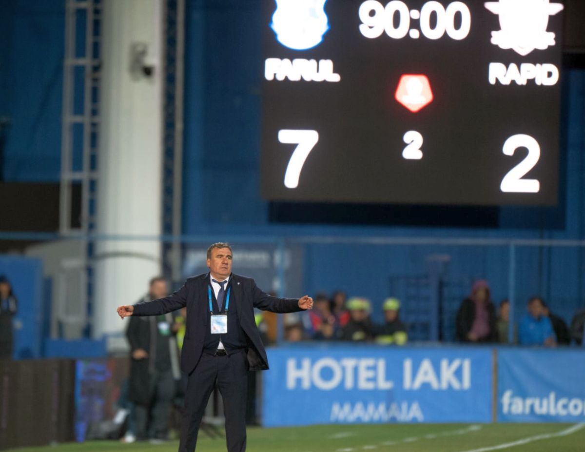 Premieră în Farul - Rapid » Prima oară în acest sezon când trupa lui Gheorghe Hagi reușește asta