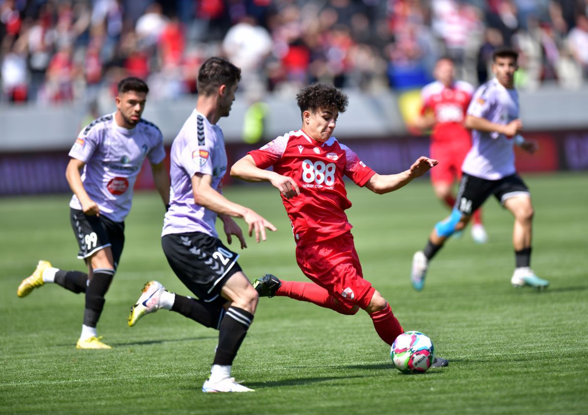 FC Dinamo - FC Unirea Dej 0-0, în play-off-ul ligii secunde (6 mai 2023)
