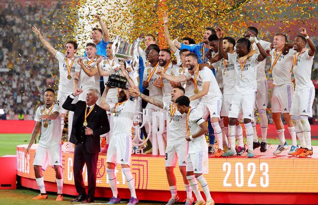 Real Madrid a cucerit din nou Cupa Spaniei, după 9 ani! Victorie la limită în finala cu Osasuna