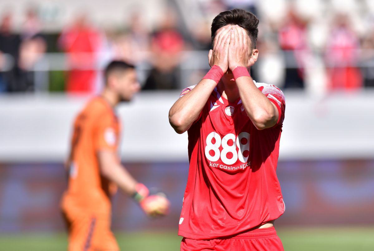 FC Dinamo - FC Unirea Dej 0-0, în play-off-ul ligii secunde (6 mai 2023)