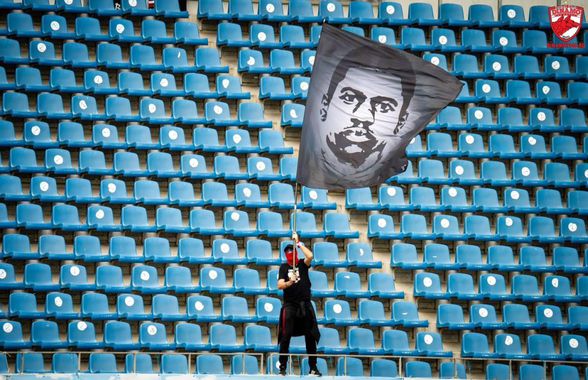 Moment de reculegere la Dinamo - Rapid în memoria lui Patrick Ekeng