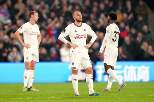 Manchester United a fost umilită de Crystal Palace, scor 0-4, în etapa #36 din Premier League/ foto: Imago Images