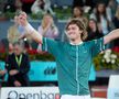 Andrey Rublev, victorios la Madrid după finala cu Felix Auger-Aliassime / FOTO: Imago