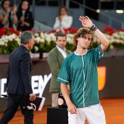 Andrey Rublev, victorios la Madrid după finala cu Felix Auger-Aliassime / FOTO: Imago