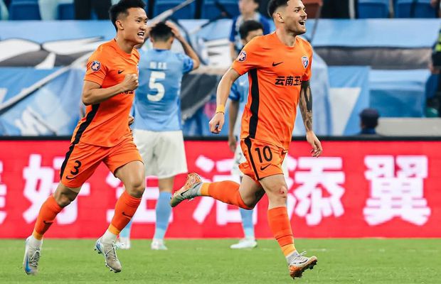 Alex Ioniță II impresionează în China » Fostul jucător de la Rapid a lovit din nou