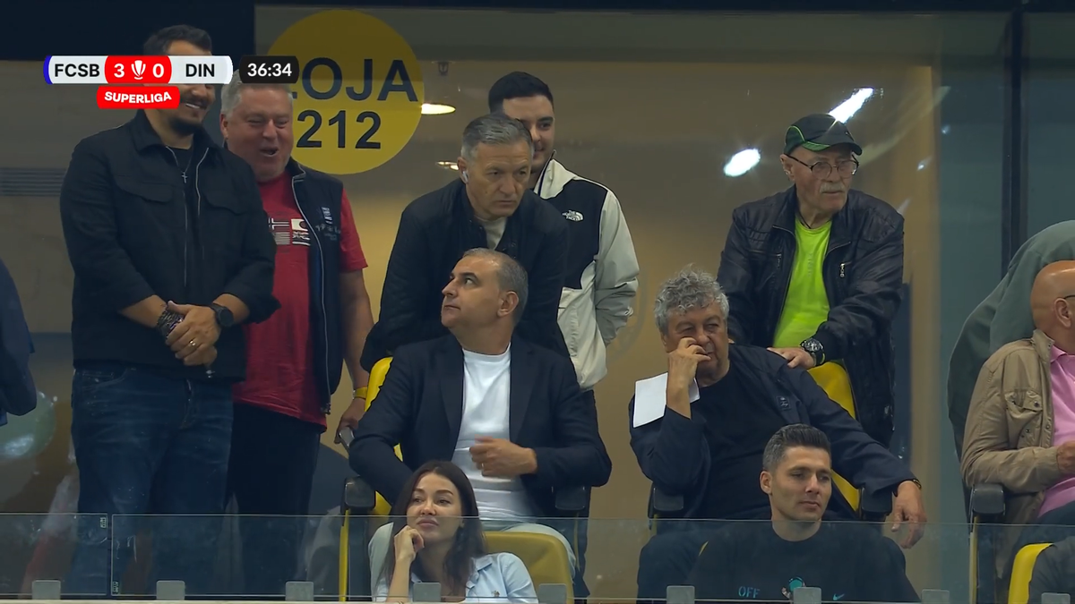 Mircea Lucescu la FCSB - Dinamo 3-1