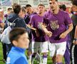 Sărbătoare la Mioveni, după ce FC Argeș a promovat, foto: Andrei Furnigă / GSP