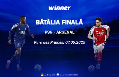 PSG – Arsenal, încleștarea titanilor pentru un loc în finala Champions League
