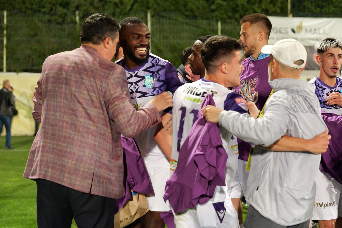 Sărbătoare la Mioveni, după ce FC Argeș a promovat