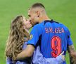 Love is in the air » Antonia și Daniel Bîrligea, momente tandre la finalul meciului FCSB - Dinamo
