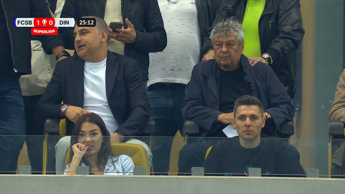Mircea Lucescu la FCSB - Dinamo 3-1