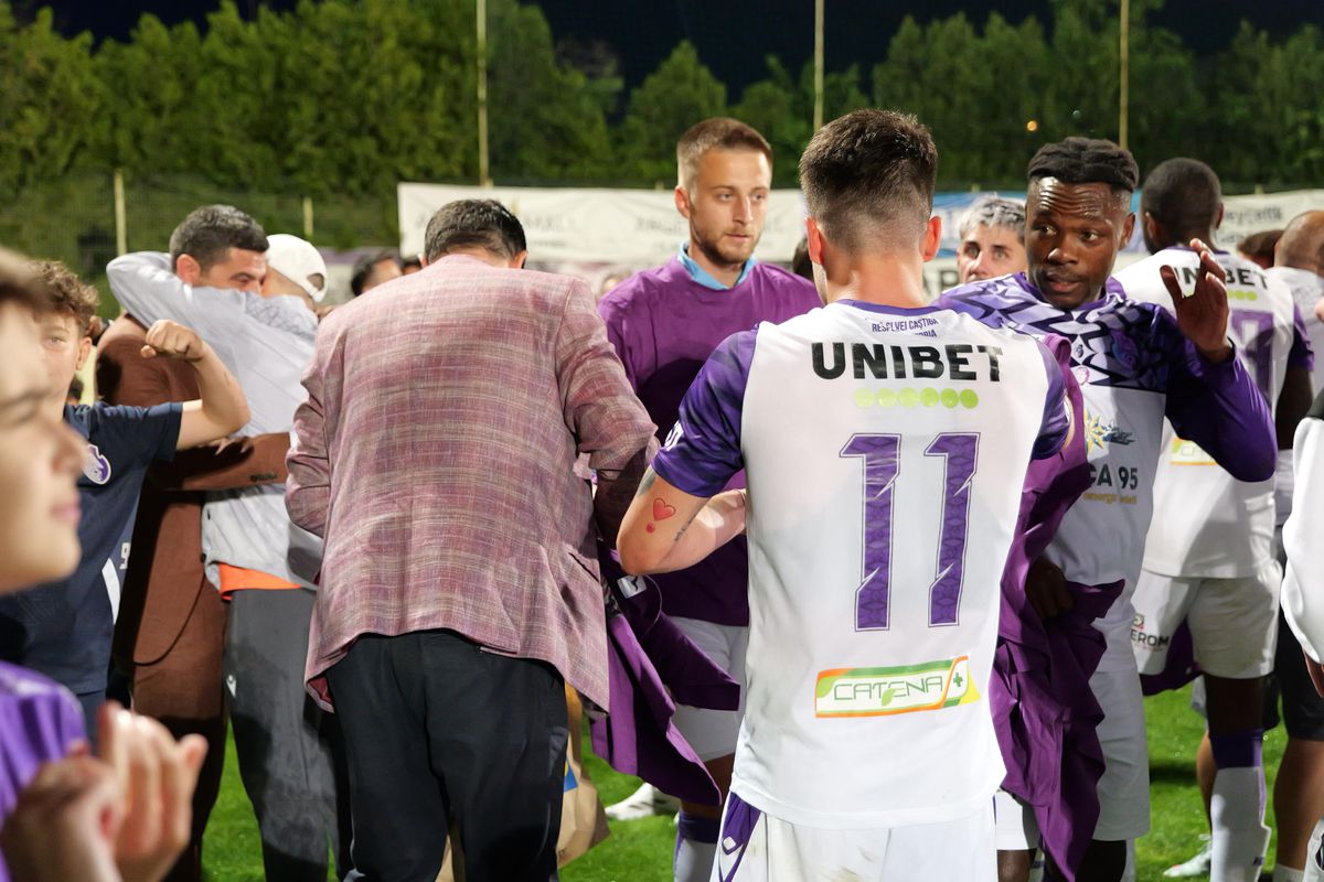 Sărbătoare la Mioveni, după ce FC Argeș a promovat