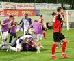Sărbătoare la Mioveni, după ce FC Argeș a promovat, foto: Andrei Furnigă / GSP