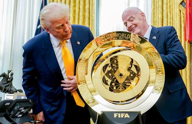 Donald Trump, întâlnire importantă cu Gianni Infantino » Subiectul „Rusia în preliminariile CM 2026”, în prim-plan
