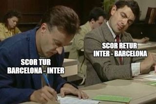 Cele mai tari meme-uri după semifinala epică dintre Inter și Barcelona » Catalanii, ținta ironiilor pe internet