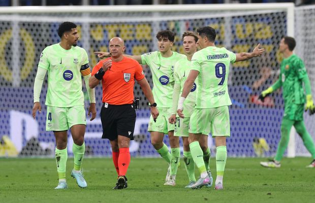 Jucătorul Barcelonei îl scoate vinovat pe Marciniak după eliminarea din semifinalele Ligii Campionilor: „Cu toții știm ce s-a întâmplat cu acest arbitru”
