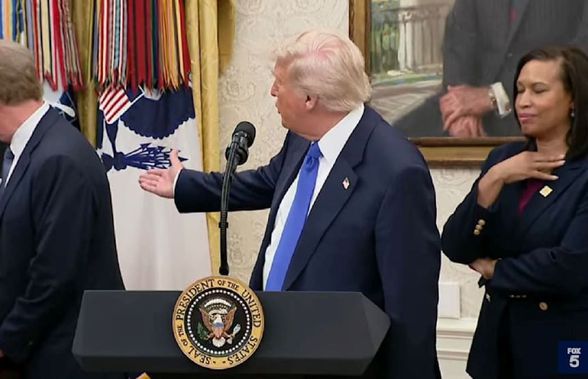 Donald Trump încurcă trofeele Mondialelor! » Ce le-a zis jurnaliștilor și ce era, de fapt