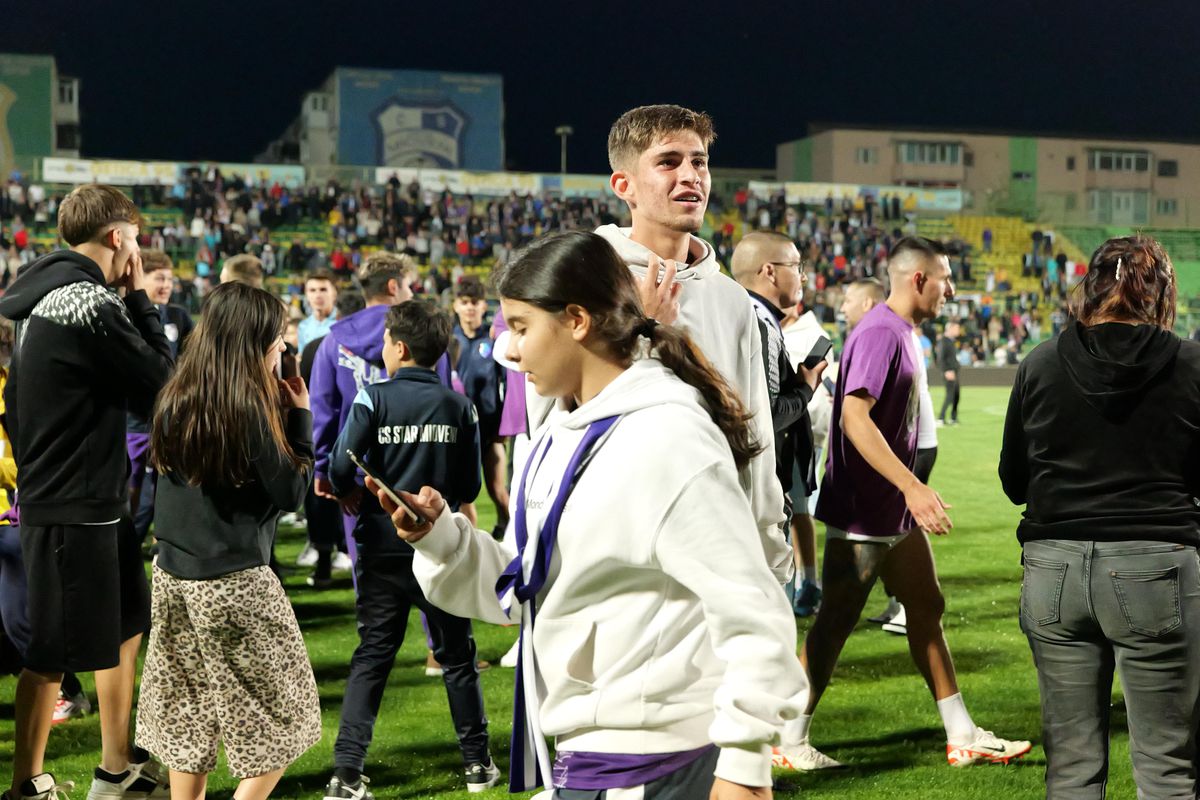Sărbătoare la Mioveni, după ce FC Argeș a promovat